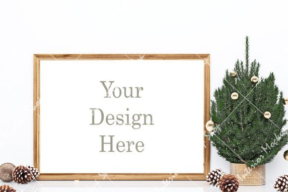 Download Frame Mockup Christmas - 305 - Premium Resources