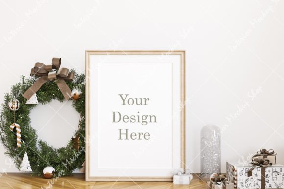 Download Frame Mockup Christmas - 1333 - Premium Bundle