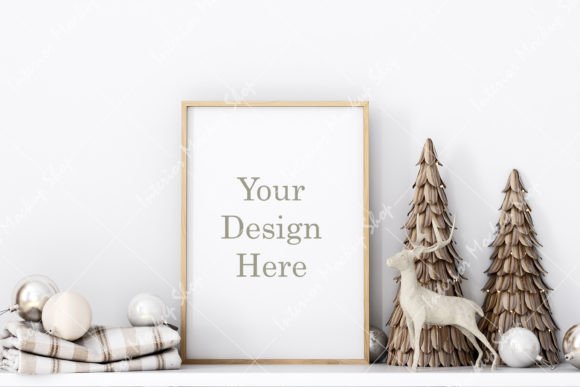 Download Frame Mockup Christmas - 1338 - Premium Resources